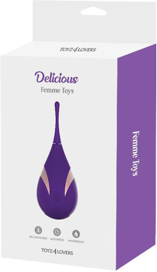 Toyz4lovers Femme Toys Delicious Clitoral Vibrator Purple