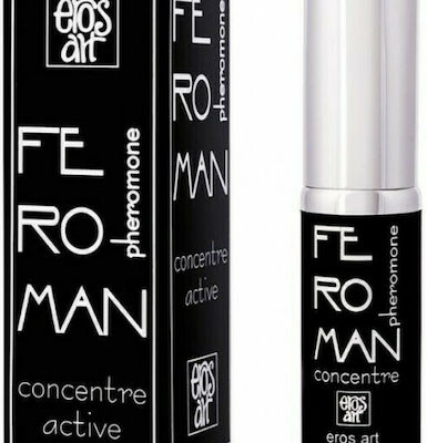 Megasol USA Eros Art Pheroman Concentrate Odorless Perfume Liquid Spray with Pheromones for Men 20ml