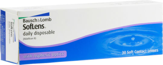 Bausch & Lomb Soflens Daily Disposable 30 Daily Contact Lenses Hydrogel