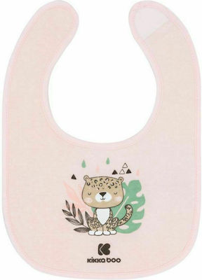 Kikka Boo Savanna Bib Fabric with Hoop & Loop Fastener Multicolored for 1 m+ 3pcs