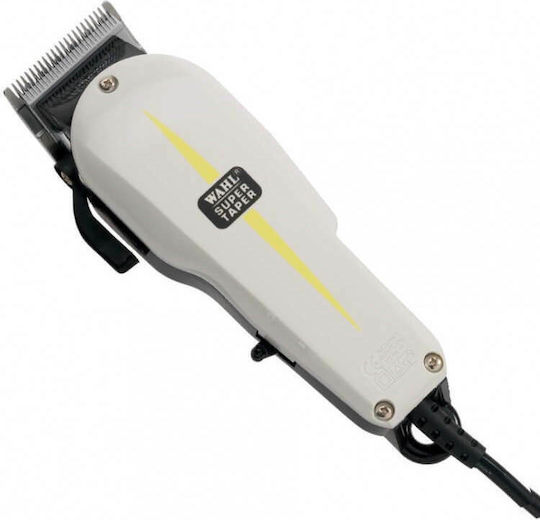 Wahl Professional Super Taper Επαγγελματική Κουρευτική Μηχανή Ρεύματος Λευκή 8466-216