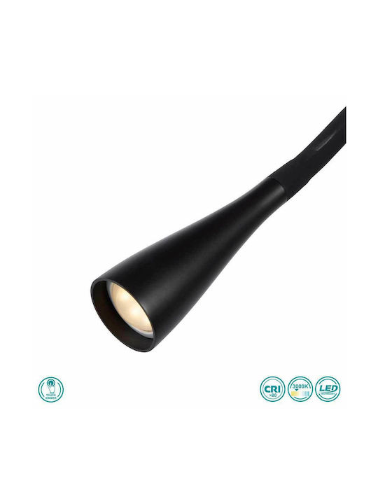 Lucide Lightning ZOZY LED Φωτιστικό Γραφείου σε Μαύρο Χρώμα