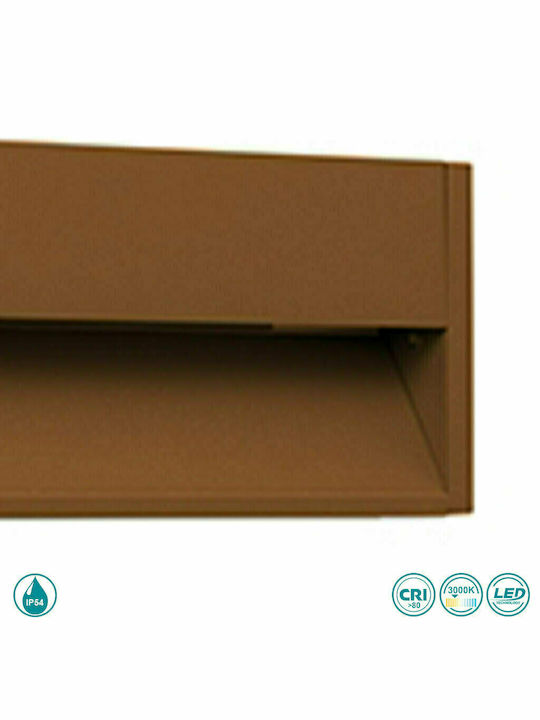 Faro Barcelona Grada Επιτοίχια Εξωτερική Πλαφονιέρα LED IP54 6W 25x12.8εκ.