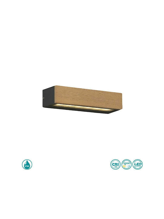Faro Barcelona Lako Стенен Външен Плафон LED IP65 8W 22x4.8εκ.