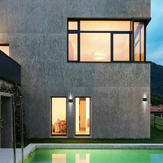 V-TAC Vt-756 Spot de exterior montat pe perete LED IP65 5W cu Alb Natural Lumină Dublu Fascicul