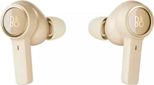 Bang & Olufsen Beoplay EX In ear Bluetooth хендсфри Слушалки с Устойчивост на Пот и Кутийка за Зареждане Gold Tone