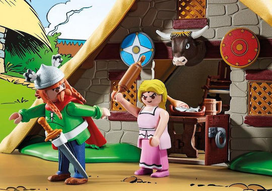 Playmobil Астерикс Колибата на Вожда Мажестикс за 5-99 години