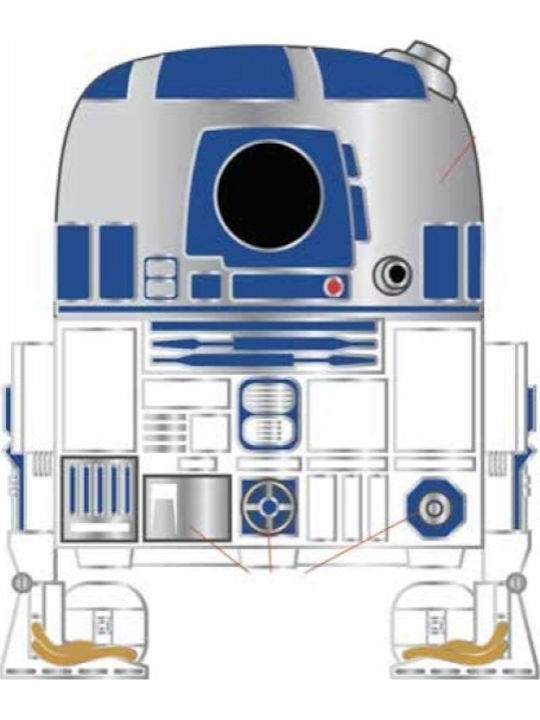 Funko Pop! Pin Filme: R2-D2