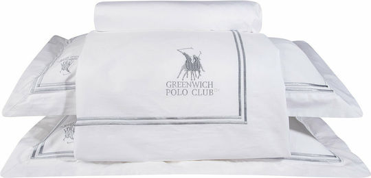 Greenwich Polo Club Set King Size 4Stück 270x280cm 2127 White