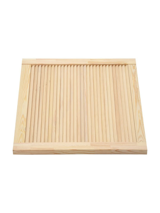 vidaXL Rectangular Bookcase Door made of Solid Wood Pine 39.5x59.4cm 151112 1pcs