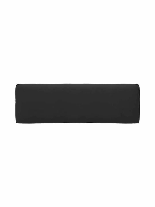 Ecksofa Außenbereich aus Paletten mit Kissen 110x65x55cm