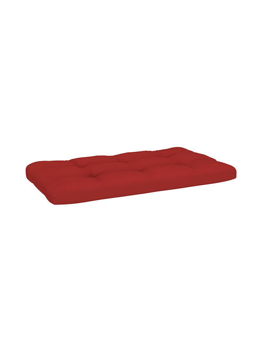 Ecksofa Außenbereich aus Paletten mit Kissen 110x65x55cm
