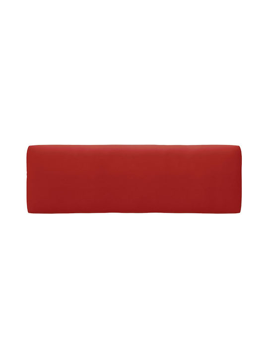 Ecksofa Außenbereich aus Paletten mit Kissen 110x65x55cm