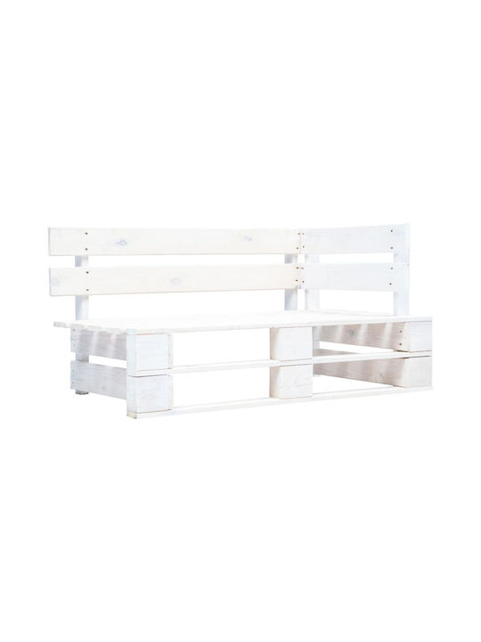 Corner Sofa Outdoor from Pallets with Pillows 110x65x55cm