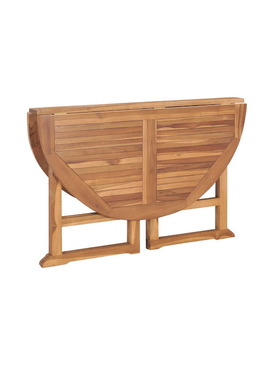 Wooden Masa pentru spații exterioare Pliabil 110x110x75buc