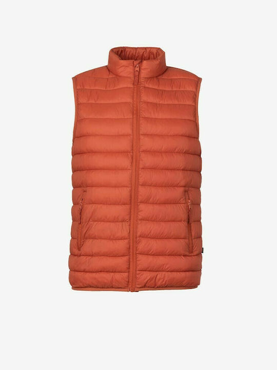 Αμάνικο Μπουφάν Puffer Πορτοκαλί