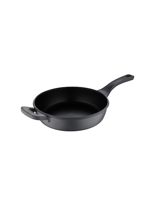 Bergner Retro Saute With Lid made of Cast Aluminum with Non-Stick Coating 28cm