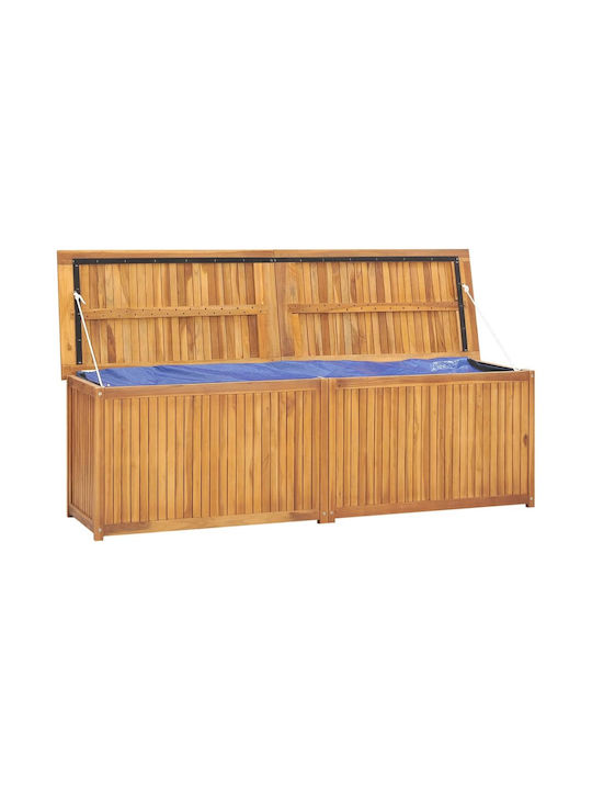 vidaXL Outdoor Storage Box Brown L175xW50xH53cm