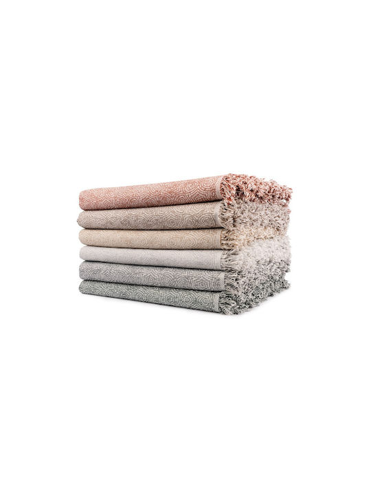 Mc Decor Peal Ριχτάρι Διθέσιου Καναπέ Chenille 180x250εκ. Mink