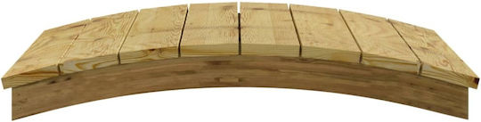 vidaXL Gartendekorationen Art der Verzierung Brücke Hölzernes 318205