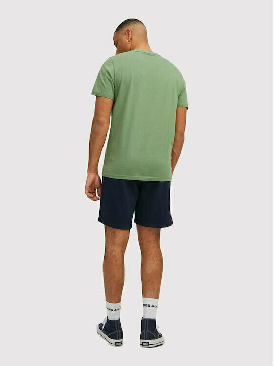 Jack & Jones T-shirt Bărbătesc cu Mânecă Scurtă Verde