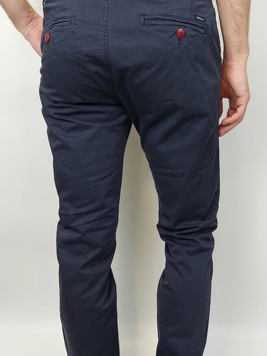 Scinn Dilbert Men's Trousers in Regular Fit Indigo