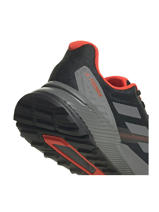 Terrex Soulstride Мъжки Спортни обувки Планинско бягане Core Black / Grey Six / Solar Red