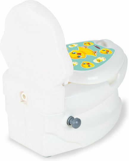 Jamara Töpfchen Toilette mit Deckel Weiß bis 25kg