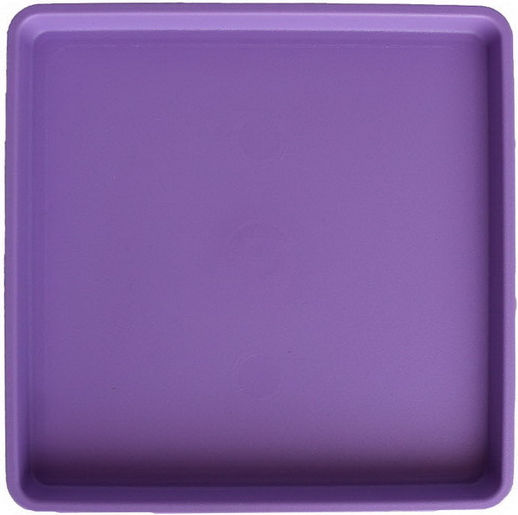 Viomes Linea 591 Square Pot Plate Purple 19x19cm