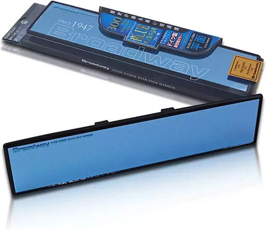 Napolex Broadway Car Interior Mirror with Clip Blue 30cm