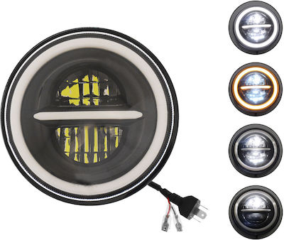 Rolinger Rotundς Faruri pentru Autoturisme LED Jeep Wrangler 1buc