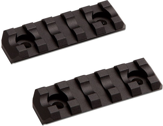 Asg M-Lok Rail Short 5 Slots 2pcs