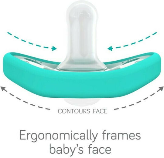 Nanobebe Flexy Pacifiers Silicone Green for 0-3 months 2pcs