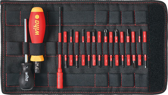 Wiha TorqueVario-S Electric Screwdriver with 19 Interchangeable Tips