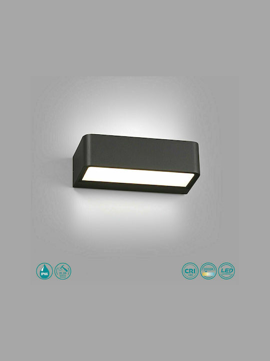Faro Barcelona Takua Wall-Mounted Outdoor Ceiling Light LED IP65 10W 20x5.5εκ.