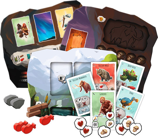 Board Game Paleo for 1-4 Players 10+ Years Old Kaissa