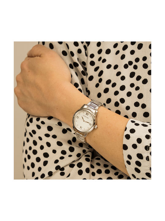 Gregio Louise Uhr mit Silber Metallarmband