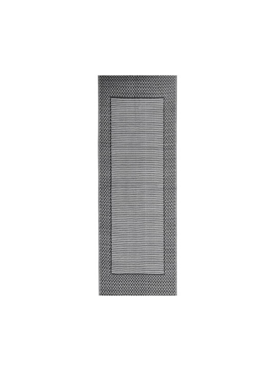 vidaXL Rug Outdoor Rectangular Black