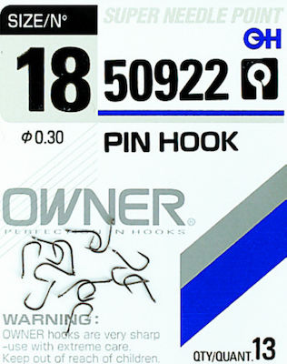 Owner 50922 Fishing Hooks Set 11pcs No12