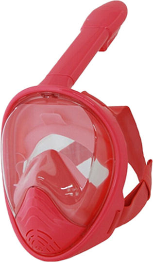 Unitup Tauchmaske Silikon Vollgesicht Rosa