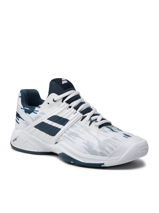Babolat Propulse Fury Men's Tennis Shoes for All Courts White