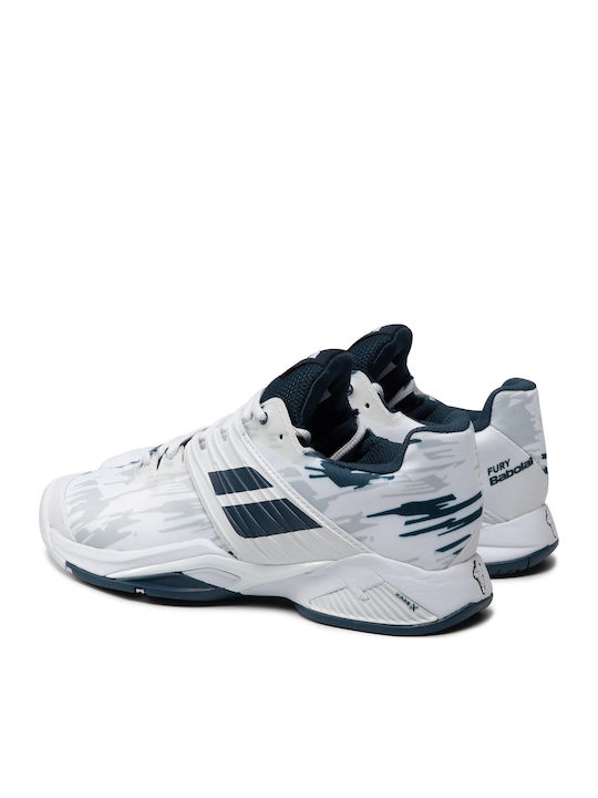 Babolat Propulse Fury Ανδρικά Παπούτσια Τένις για Όλα τα Γήπεδα Λευκά