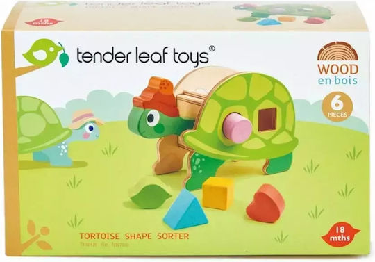 Tender Leaf Toys Joc De Sortarea Formelor Învață Și Sortează Diferite Forme Și Culori Din Lemn Pentru 18+ Luni