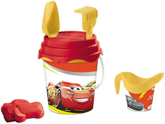 Algino Disney Cars Σετ Κουβαδάκι Παραλίας με Αξεσουάρ
