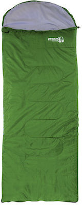 Panda Bike Hood 180 Sleeping Bag Single 2 Season Lime