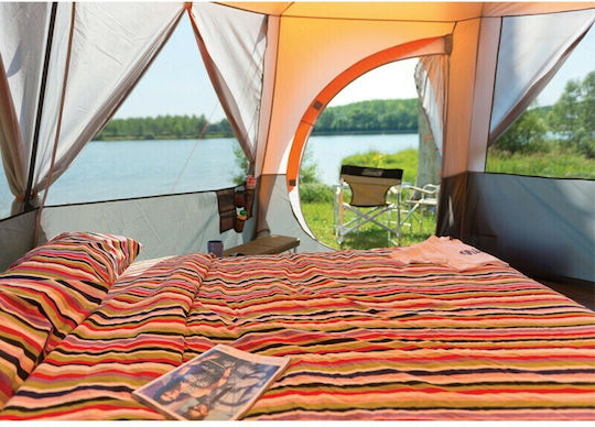 Coleman Octagon 8 Σκηνή Camping Ορειβασίας Πράσινη με Διπλό Πανί 3 Εποχών για 8 Άτομα Αδιάβροχη 2000mm 396x429x208εκ.