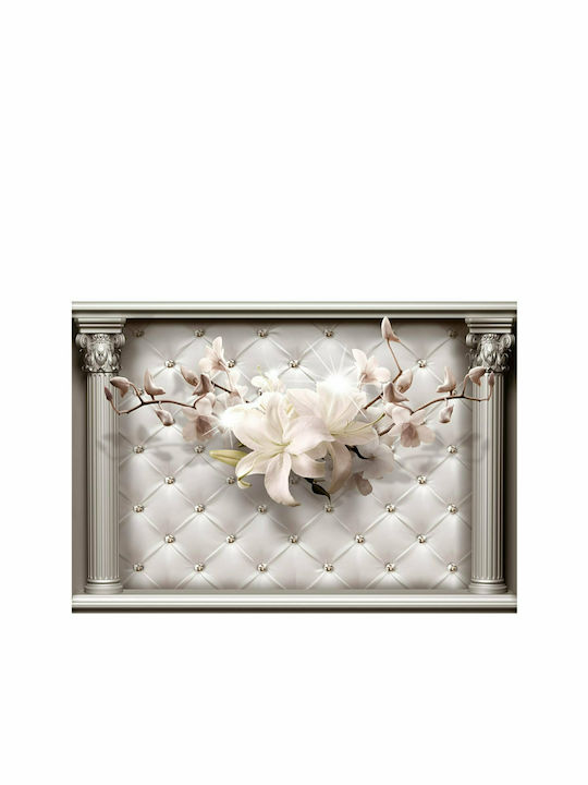 Fototapet de Perete 150x105cm Royal Elegance Tesatura Albă