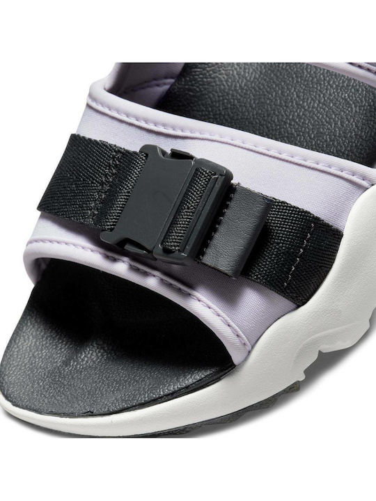 Canyon Women's Flat Sandals Sporty in Purple Color