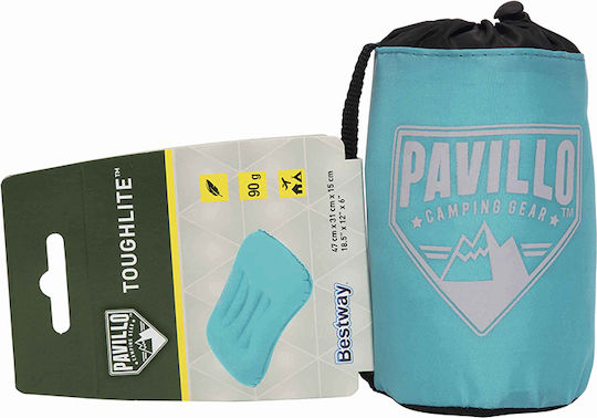 Bestway Camping Pillow Turquoise 47x31cm