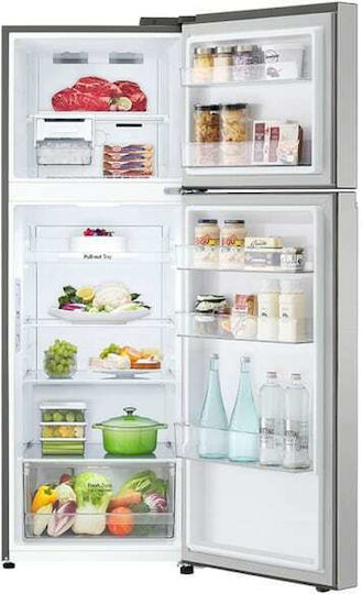 LG Ψυγείο Δίπορτο 335lt Total NoFrost Υ172xΠ60xΒ71εκ. Inox GTBV38PZGKD